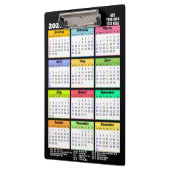 2023 - Agenda 2026 met openbare Feestdagen Modern Klembord (Links)