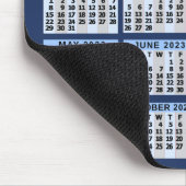 2023 Agenda Blue Easy Custom Business Logo Name Muismat (Hoek)