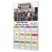 2023 Agenda Business Foto Aangepast modern Klembord (Links)