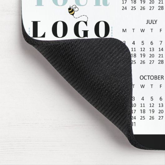 2023 Agenda Custom Company Logo Muismat (Hoek)