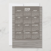 2023 Agenda en Happy New Year ADD Business Logo Feestdagenkaart (Achterkant)