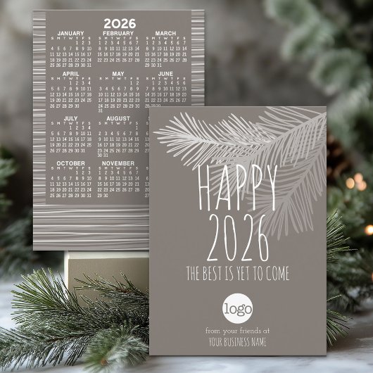 2023 Agenda en Happy New Year ADD Business Logo Feestdagenkaart