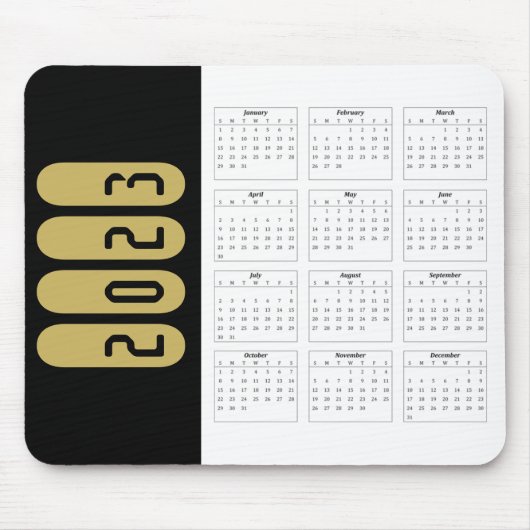 2023 Agenda-Kaart Muismat (Voorkant)