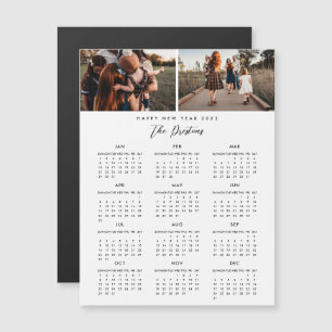 2023 Agenda - Magnetic Photo Card Happy Nieuwjaar