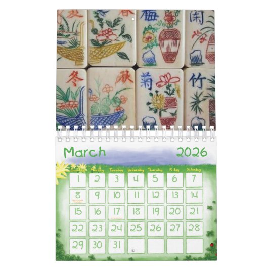 2023 Agenda Mahjong Kalender (Mar 2026)