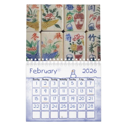 2023 Agenda Mahjong Kalender (Feb 2026)