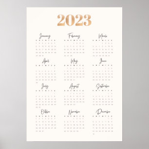 2023 Agenda Poster