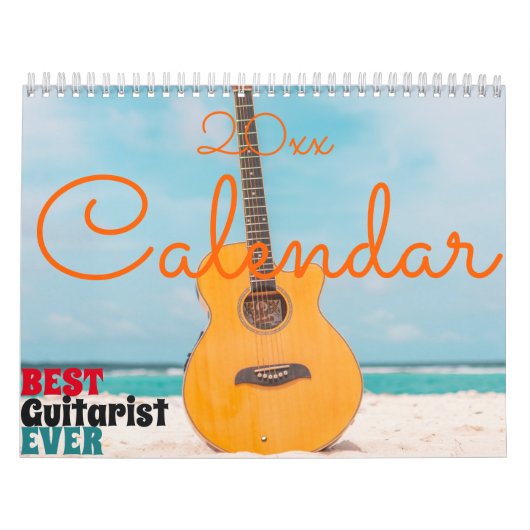 2023 Agenda voor beste gitarist ooit | Jaar 2023 Kalender (Hoes)