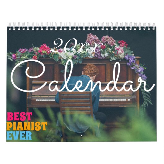 2023 Agenda voor een pianist Kalender (Hoes)