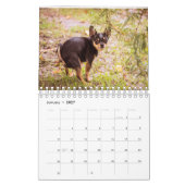 2023 Agenda voor honden plaatsen Kalender (Jan 2027)