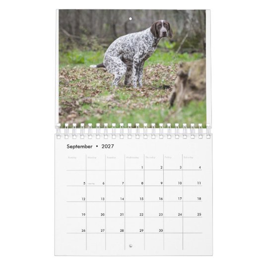 2023 Agenda voor honden plaatsen Kalender (Sep 2027)