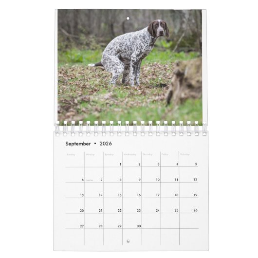 2023 Agenda voor honden plaatsen Kalender (Sep 2026)