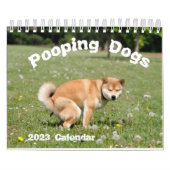 2023 Agenda voor honden plaatsen Kalender (Hoes)