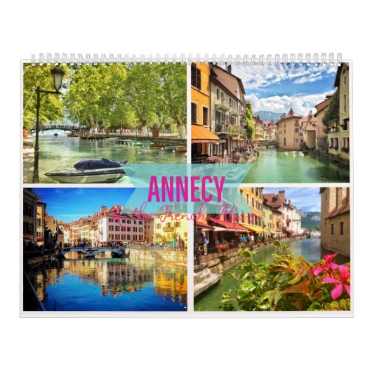 2023 Annecy & Franse Alpen Photographic Calendar Kalender (Hoes)