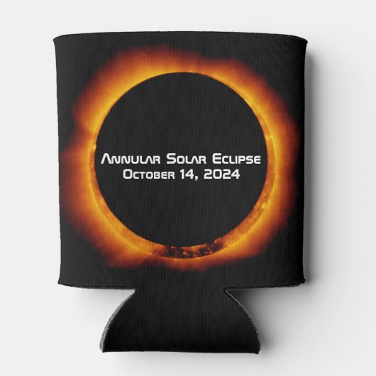 2023 Annulaire Zonsverduistering Blikjeskoeler (Achterkant)