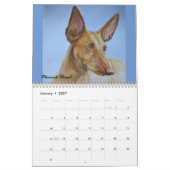 2023 Art Calendar (Sighthound Dog) Kalender (Jan 2027)