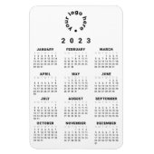 2023 At-A-Glance agenda met aangepaste Logo Magneet (Verticaal)