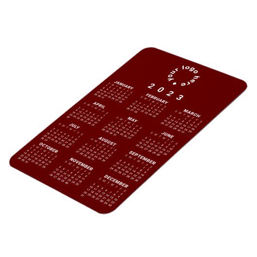 2023 At-A-Glance agenda met aangepaste Logo Magneet (Linkerzijde)