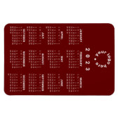 2023 At-A-Glance agenda met aangepaste Logo Magneet (Horizontaal)