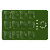 2023 At-A-Glance agenda met aangepaste Logo Magneet (Horizontaal)