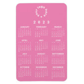 2023 At-A-Glance agenda met aangepaste Logo Magneet (Verticaal)