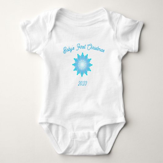 2023 Baby's eerste kerstpak Baby Romper (Voorkant)
