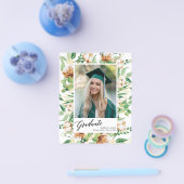 2023 BEGROTING Eucalyptus Foto Afstuderen Uitnodig Flyer (Enkel)