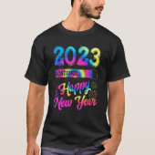 2023 Belastingdatum vrolijk nieuwjaar 31 december T-shirt (Voorkant)