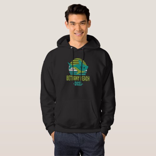 2023 Bethany Beach Delaware Shark Hoodie (Voorkant volledig)