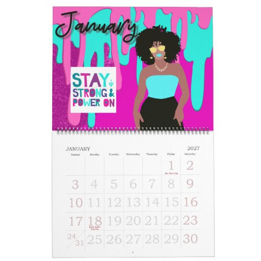 2023 Bevestigingskalender Kalender (Jan 2027)