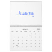 2023 Blanco kalender met Feestdagen (Jan 2026)