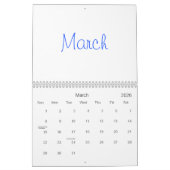 2023 Blanco kalender met Feestdagen (Mar 2026)