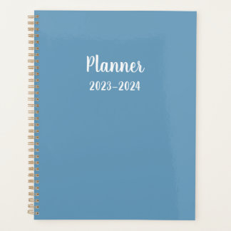 2023 blauw Maandelijks/Weekplanner Planner