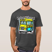 2023 Blauwgroen Power Liv's Bus T-shirt (Voorkant)