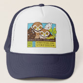 2023 Boomende sleepnetten Symposium Trucker Hat Pet (Voorkant)