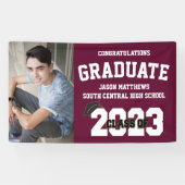 2023 Bourgogne Afstuderen banner met Pet (Horizontaal)