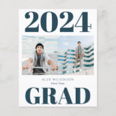 2023 BUDGET Blue Modern Script 2 Fotouitnodiging Flyer (Voorkant)