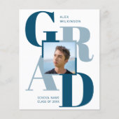 2023 BUDGET Modern Blue Script 2 Fotouitnodiging (Voorkant)