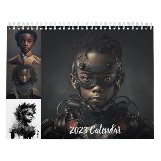 2023 Calendar Black Boys Rock Kalender (Hoes)