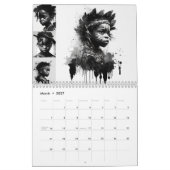 2023 Calendar Black Boys Rock Kalender (Mar 2027)