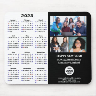 2023 Calendar Business Foto Company Custom Muismat