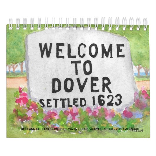 2023 CALENDAR - ROSEANN MESERVE ARTIST KALENDER (Hoes)