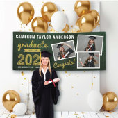2023 Chalkboard Schets 3 Foto Collage Afstudeerder Spandoek