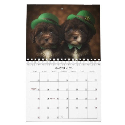2023 Chocolade Havanese Puppy Calendar door HavaHu Kalender (Mar 2026)