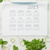2023 Coffee Tea Towel Calendar Wall Art Theedoek (Gevouwen)