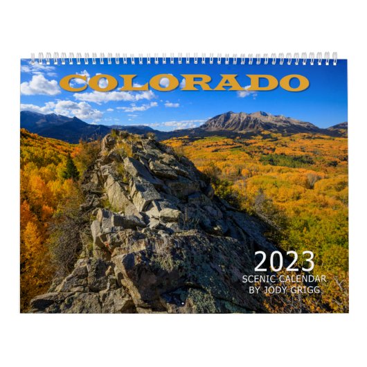 2023 Colorado Schilderachtig Agenda Kalender (Hoes)