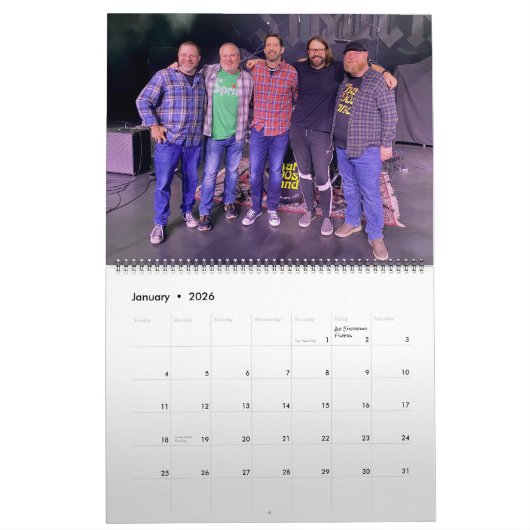 2023 Dat '90-bandschema Kalender (Jan 2026)