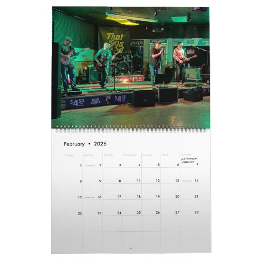 2023 Dat '90-bandschema Kalender (Feb 2026)