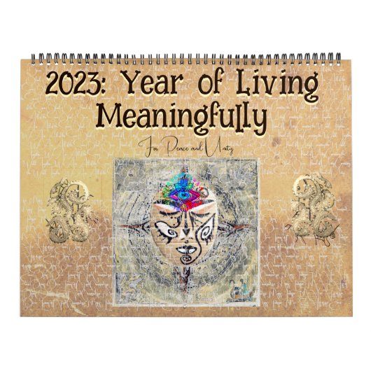 2023 De helft van het jaar leeft zinvol Kalender (Hoes)