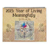 2023 De helft van het jaar leeft zinvol Kalender (Hoes)
